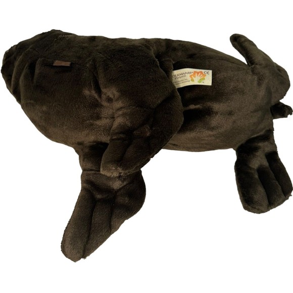 Rare Folkmanis Folktails Sea Lion Hand Puppet Full Body 18" Realistic Plush 18” - Picture 3 of 16